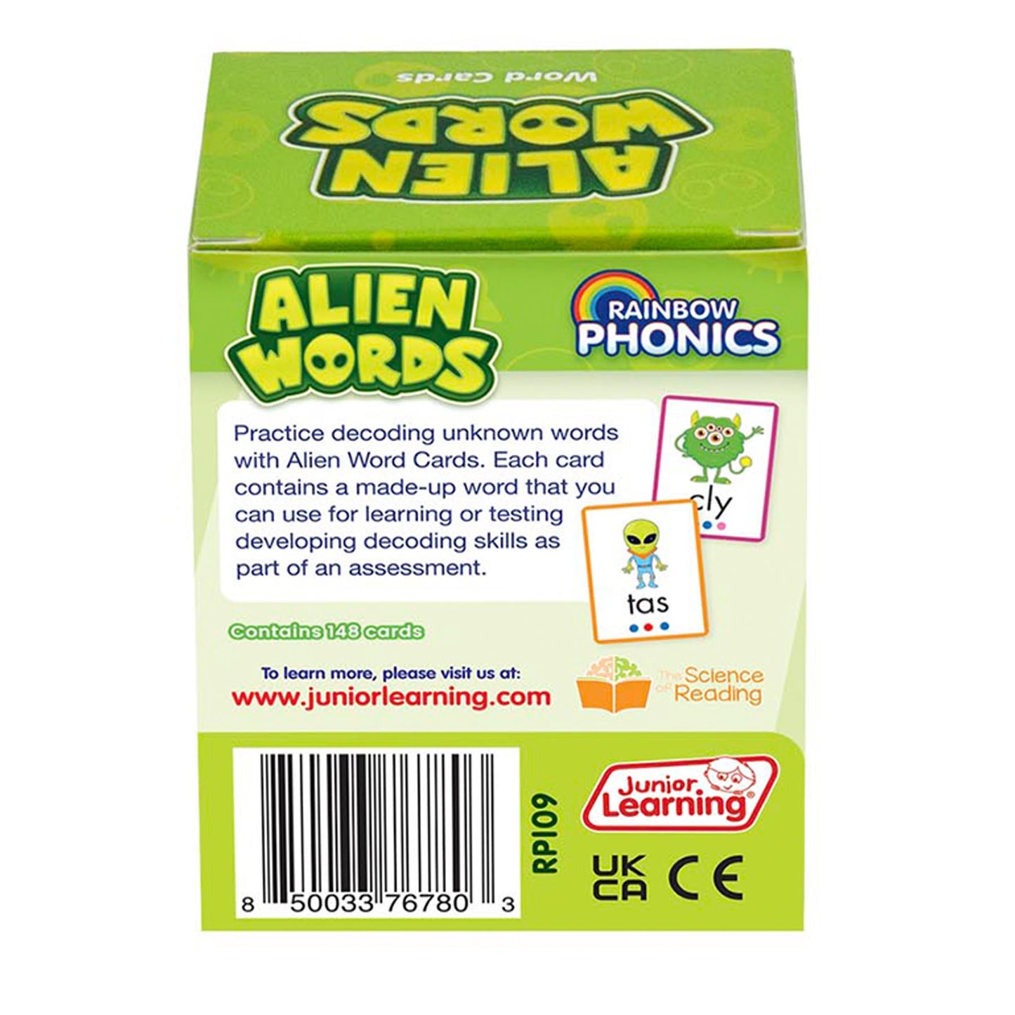 Alien Words Flash Cards