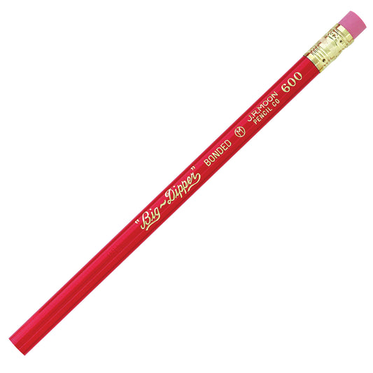 Big-Dipper Pencils, With Eraser, Pack of 12