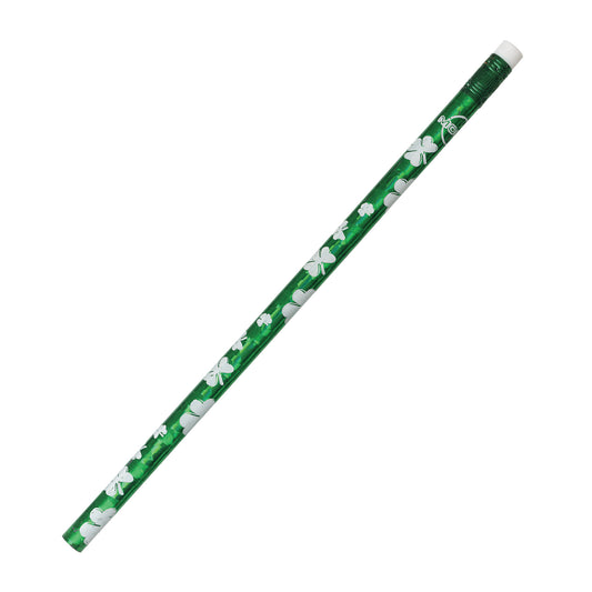 Shamrock Glitz Pencils, Pack of 12