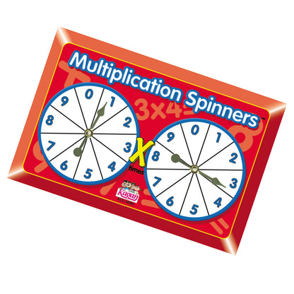 Multiplication Spinners, Pack of 12