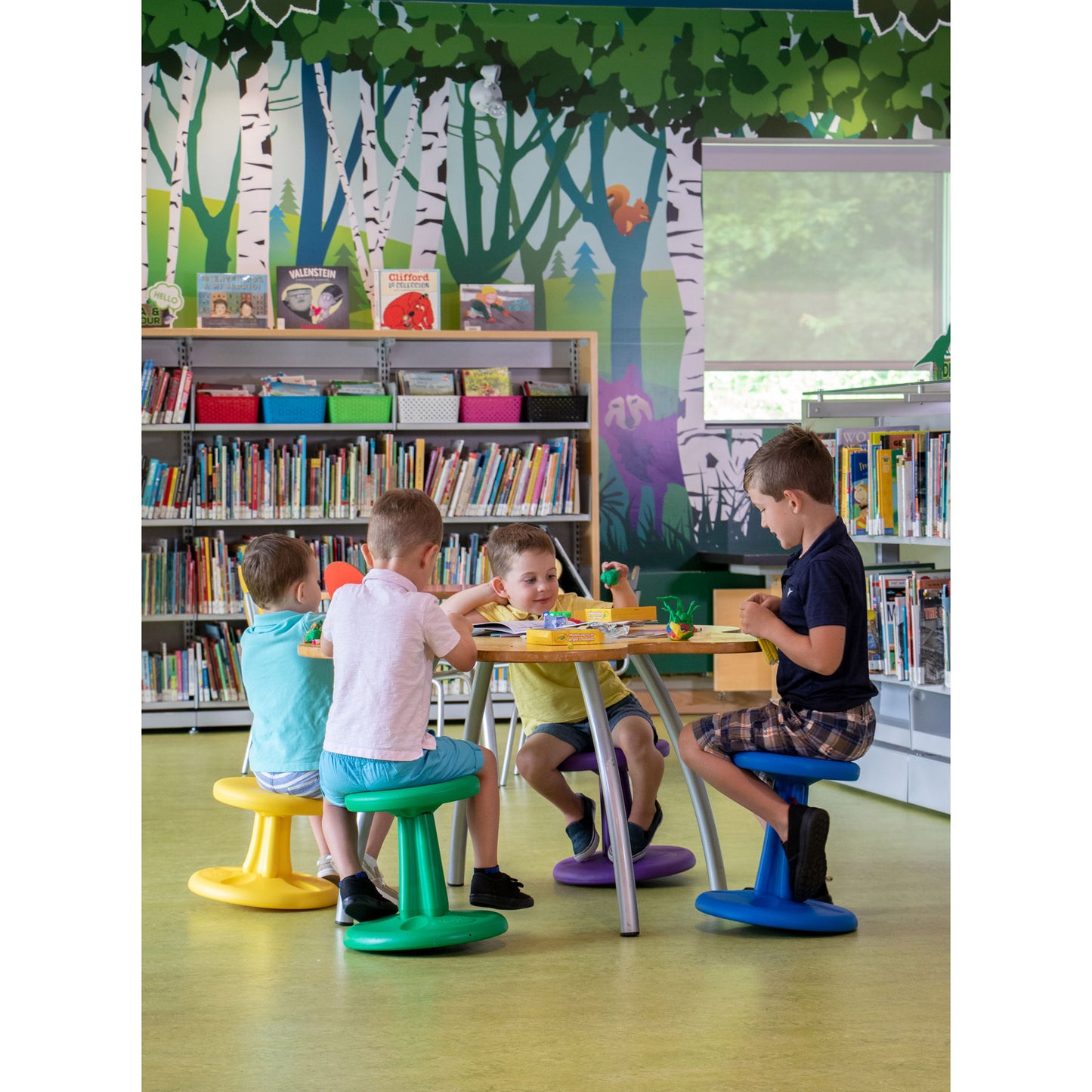 Pre-School Wobble Chair 12" Red