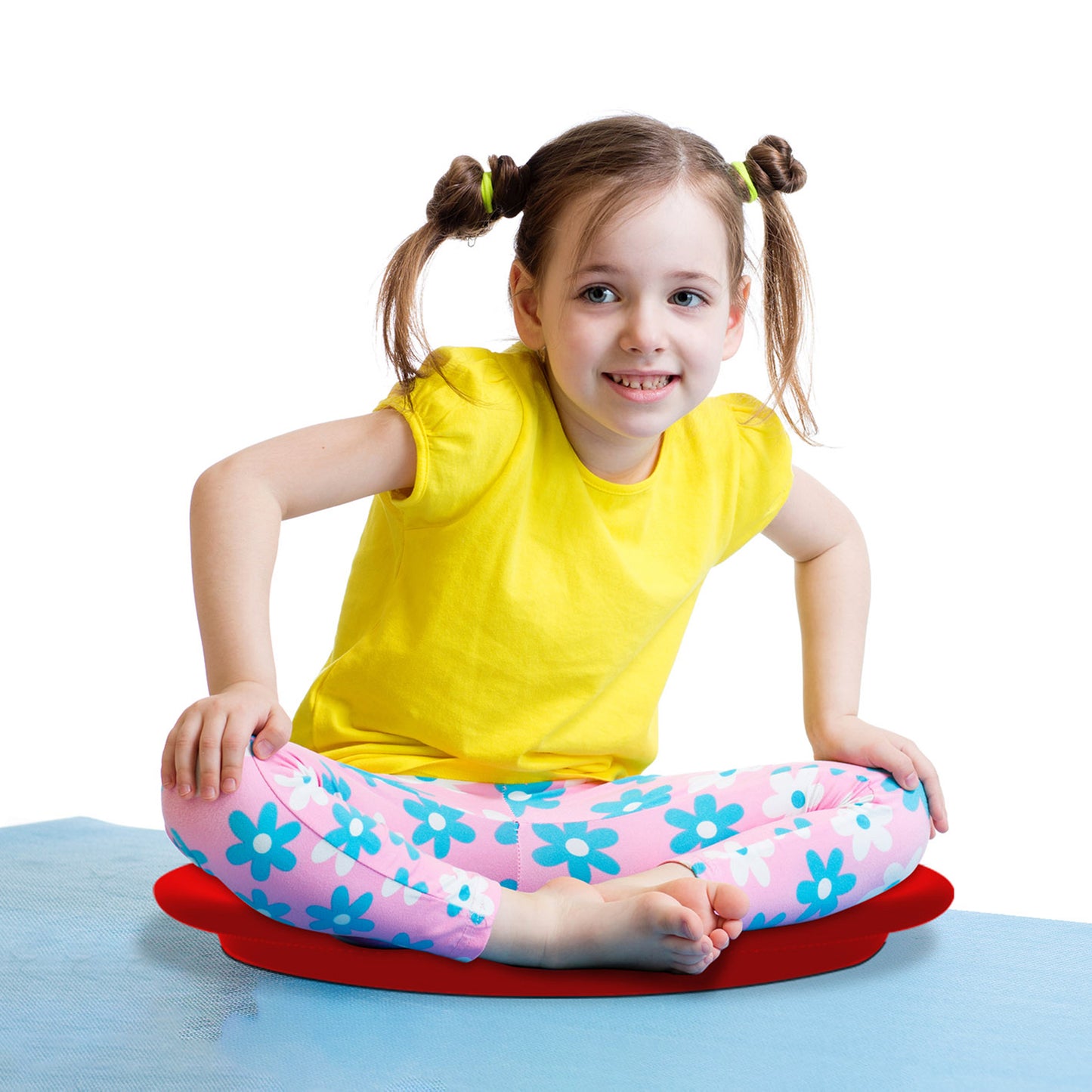 Floor Wobbler® Balance Disc for Sitting, Standing, or Fitness, Black