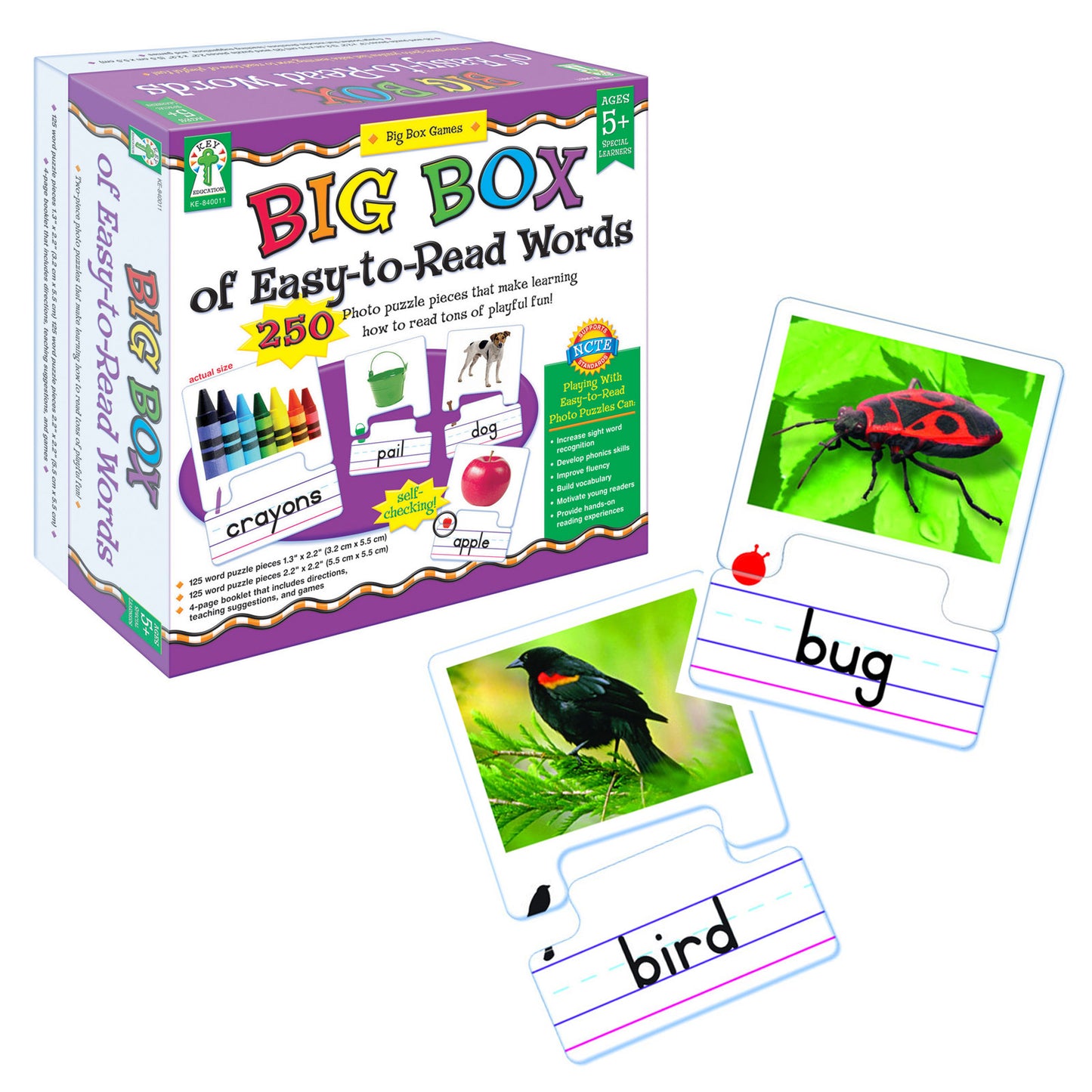 Big Box of Easy-to-Read Words Board Game, Grade K-2