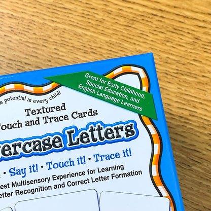 Textured Touch and Trace: Lowercase Manipulative