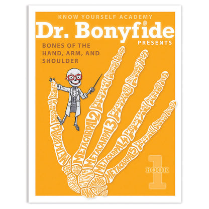 4 Book Set: Dr. Bonyfide Presents 206 Bones of the Human Body