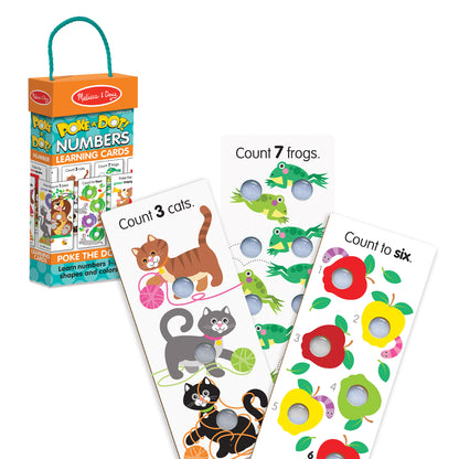 Poke-a-Dot Numbers Learning Cards