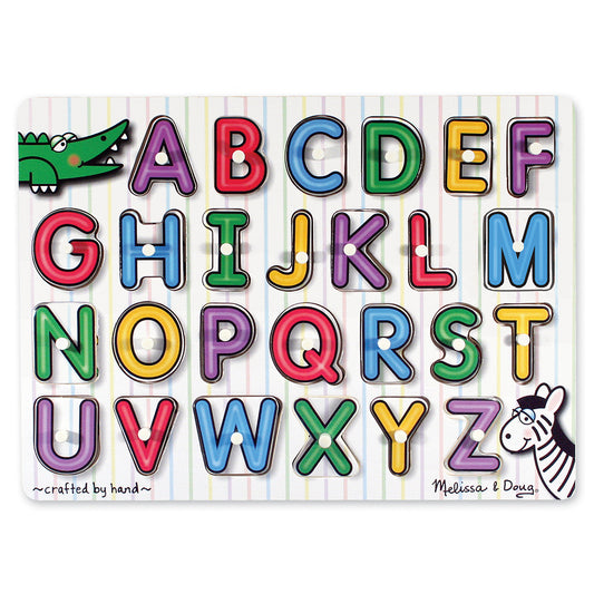 See-Inside Alphabet Peg Puzzle