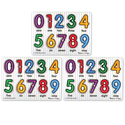 See-inside Alphabet Peg Puzzle, Pack of 3