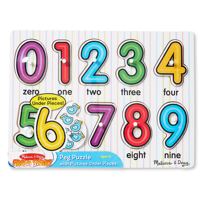 See-inside Alphabet Peg Puzzle, Pack of 3