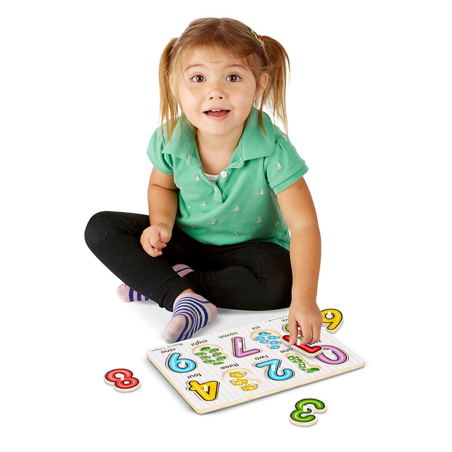 See-inside Alphabet Peg Puzzle, Pack of 3