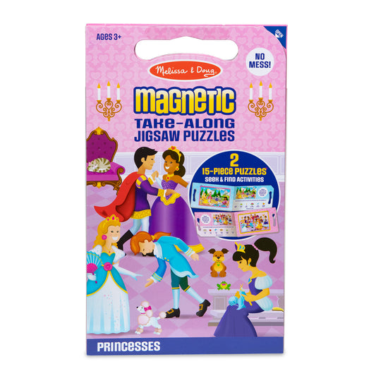 Princesses Jigsaw Puzzles Magnetic Take Along