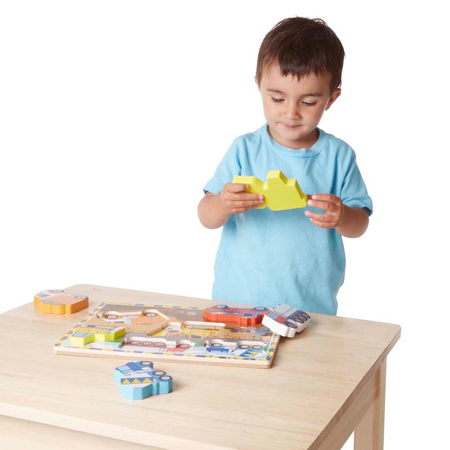 Construction Chunky Puzzle, Pack of 3