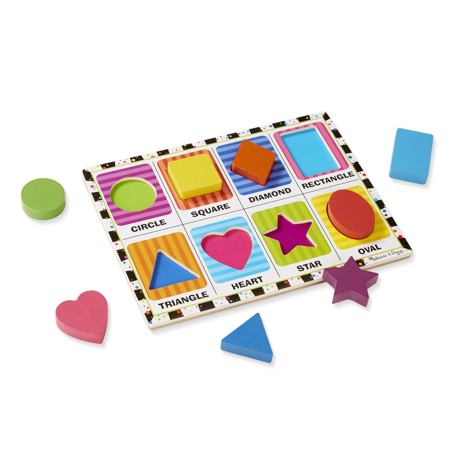 Shapes Chunky Puzzle, Pack of 3