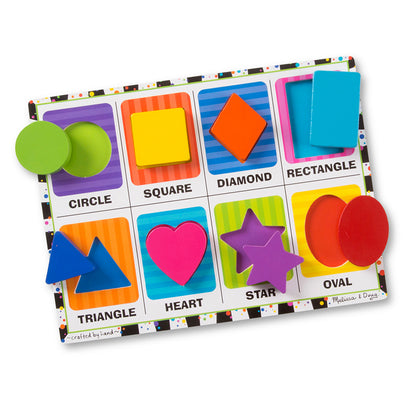 Shapes Chunky Puzzle, Pack of 3