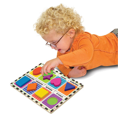 Shapes Chunky Puzzle, Pack of 3