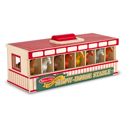 Take-Along Show-Horse Stable Play Set