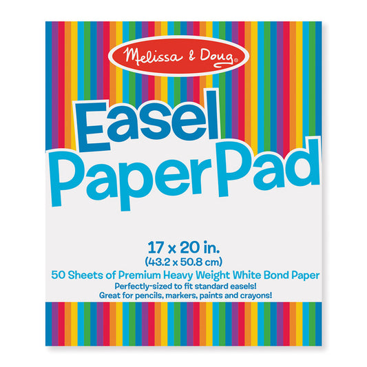 Easel Paper Pad, 17" x 20", 50 Sheets/Pad, 3 Pads