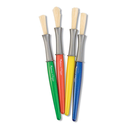 Large Paint Brushes, Set of 4