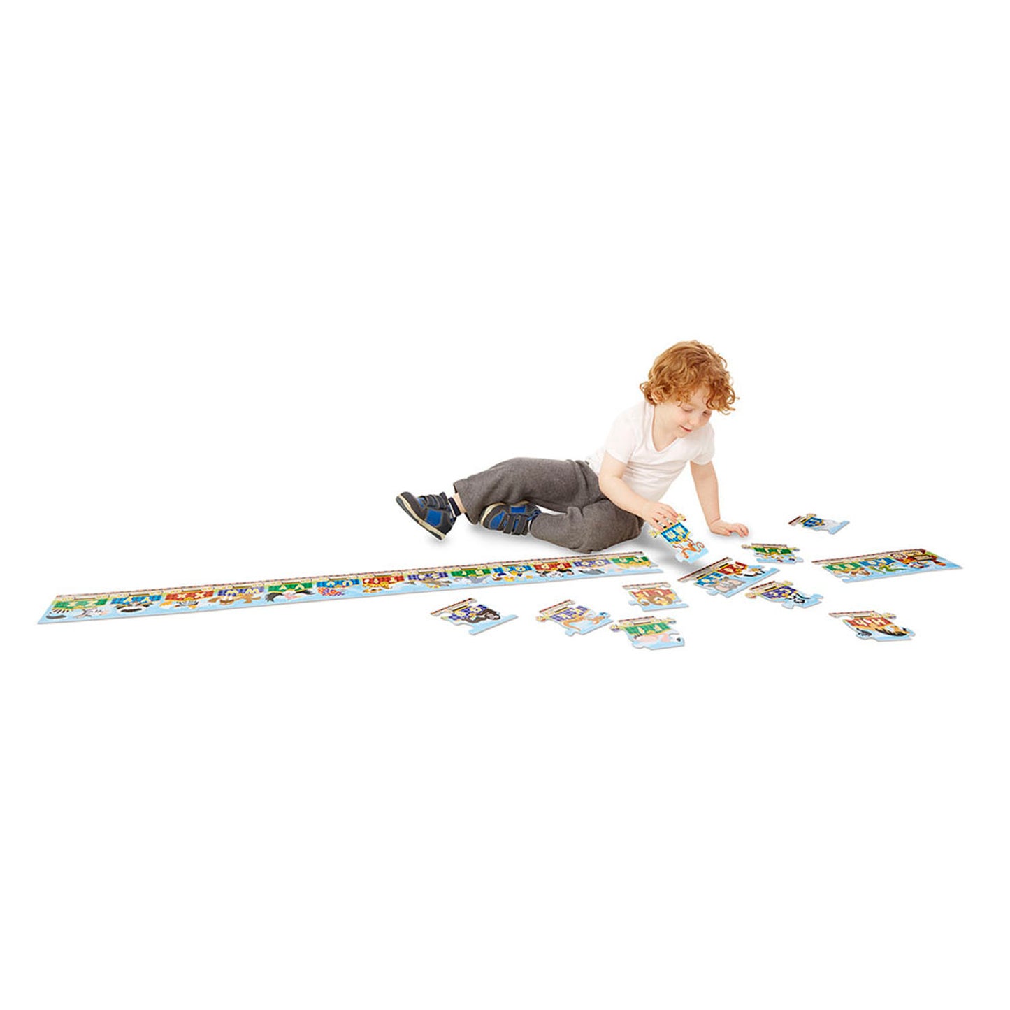 Alphabet Express Floor Puzzle, 10' x 6-1/2", 27 Pieces, Pack of 2