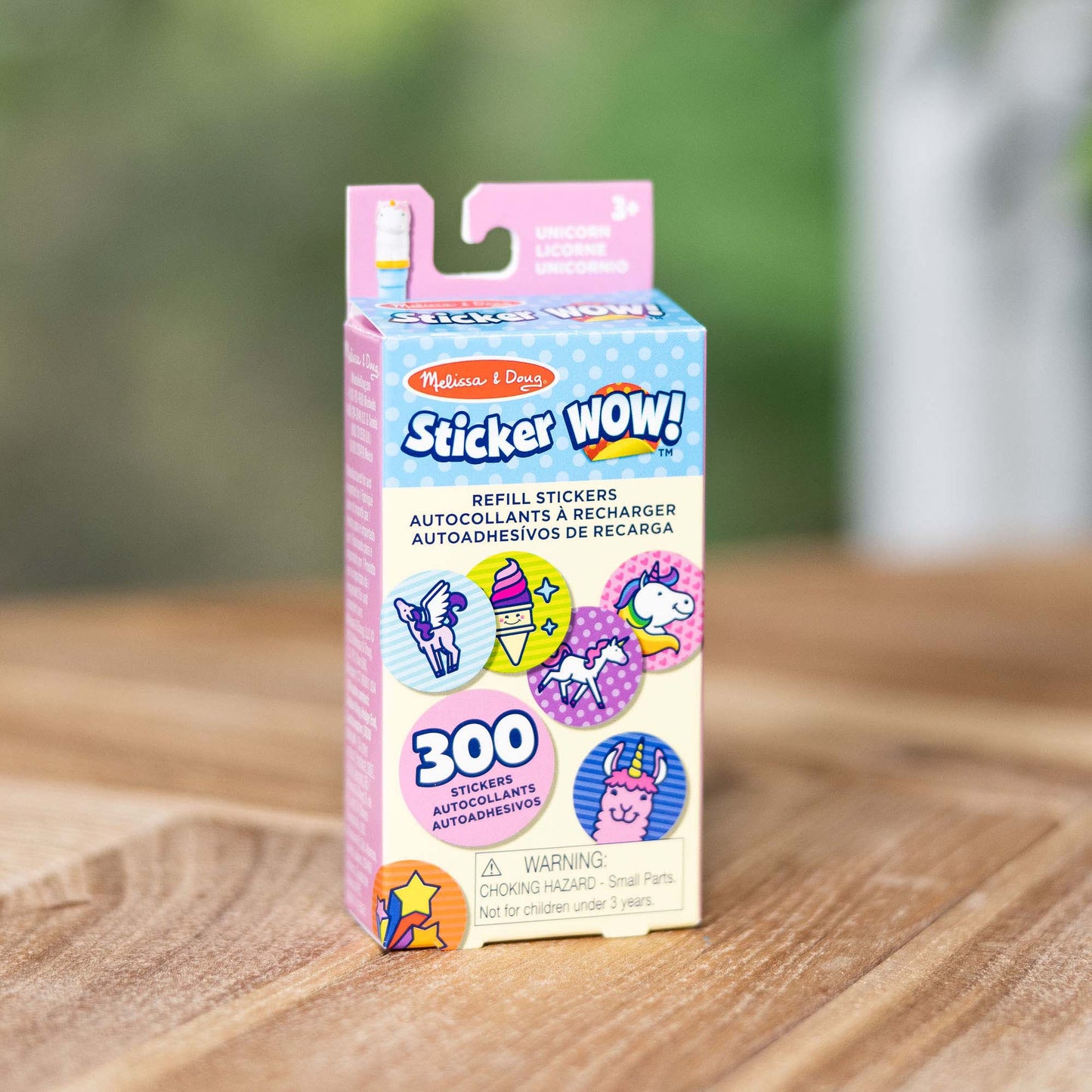 Sticker WOW! Refill Stickers - Unicorn - 300 Per Pack, 6 Packs