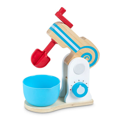 Wooden Make-a-Cake Mixer Set