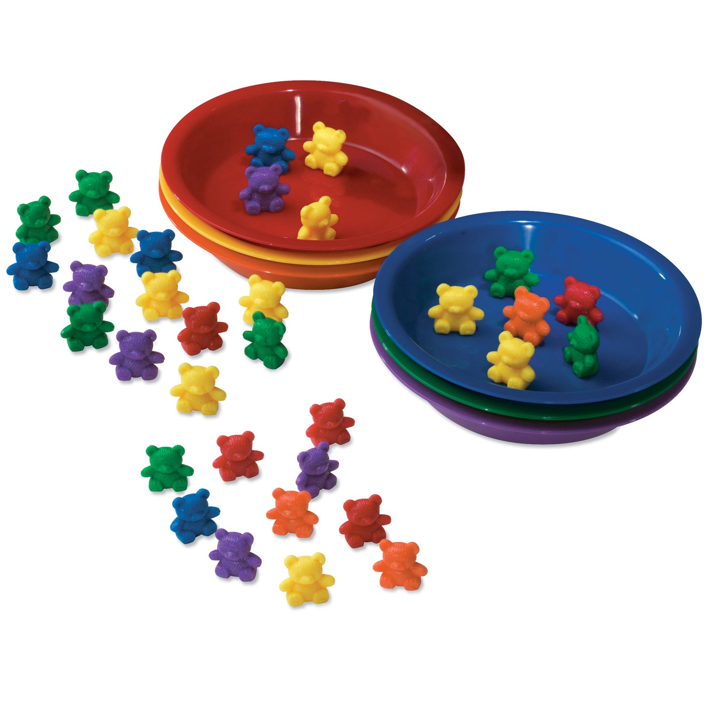 Baby Bear™ Sorting Set, 102 Bears, 6 Bowls