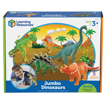 Jumbo Dinosaurs, Set of 5