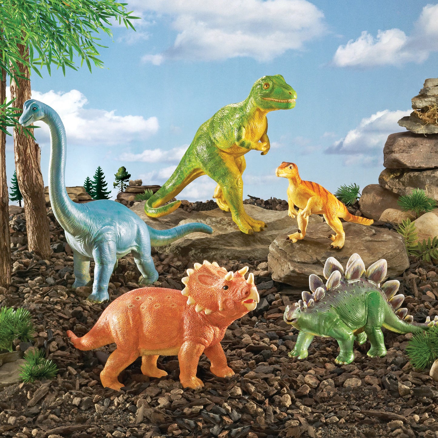 Jumbo Dinosaurs, Set of 5