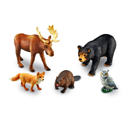 Jumbo Forest Animals, Set of 5