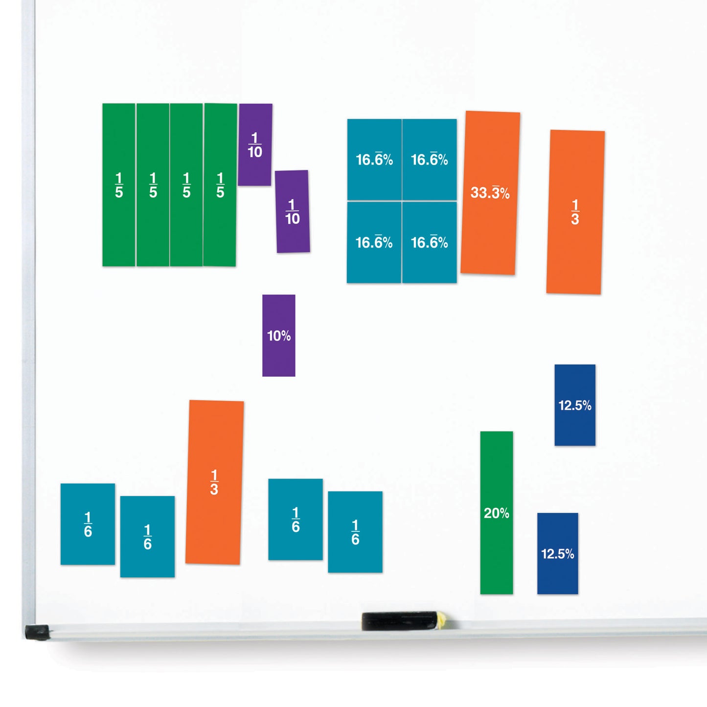 Double-Sided Magnetic Fraction Square