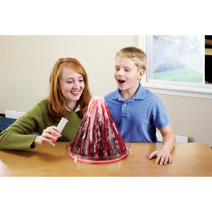 Erupting Cross-section Volcano Model