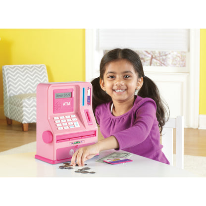 Pretend and Play® Teaching ATM Bank - Pink