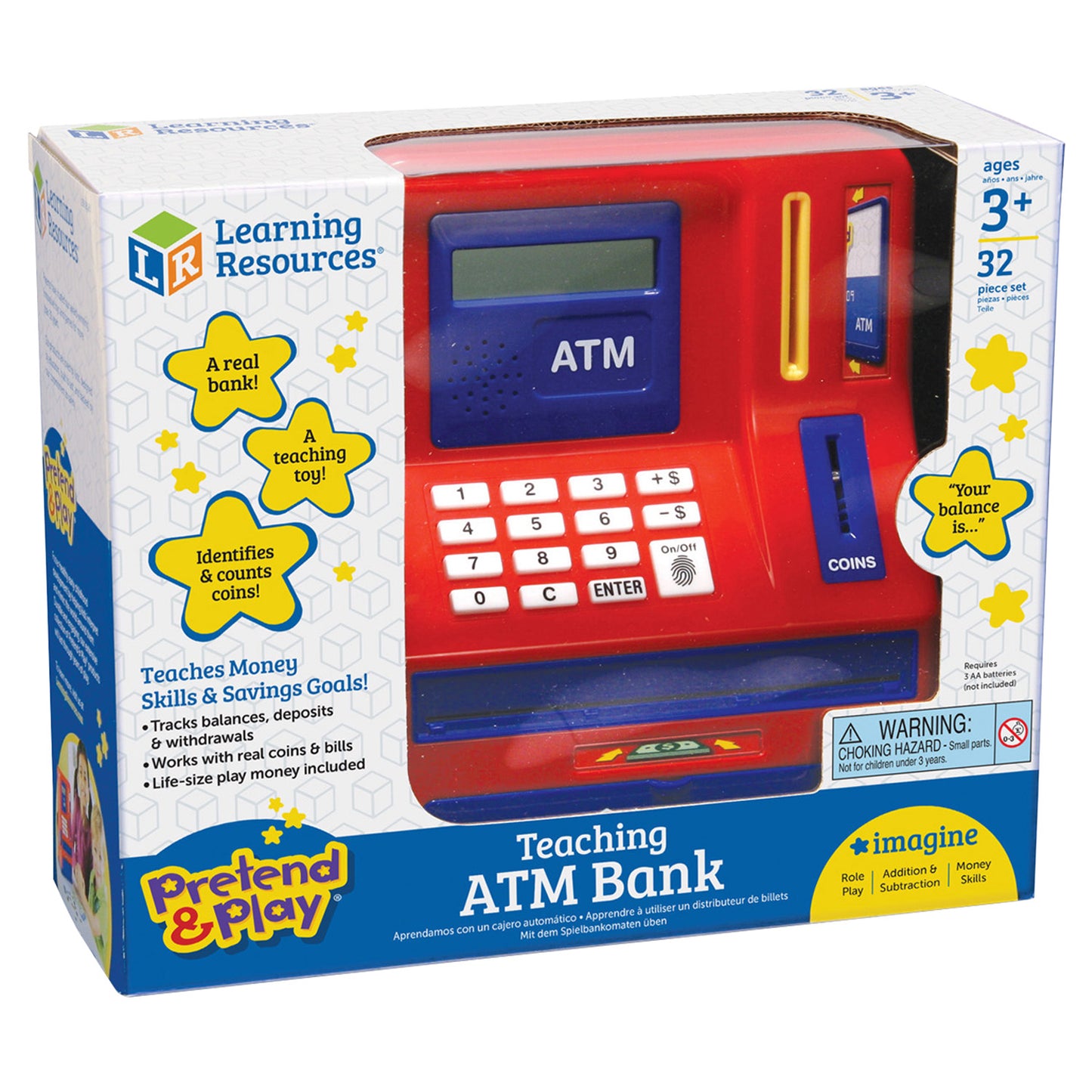 Pretend and Play® Teaching ATM Bank