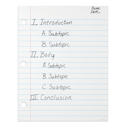 Magnetic Demonstration Notebook Paper, 22" x 28"