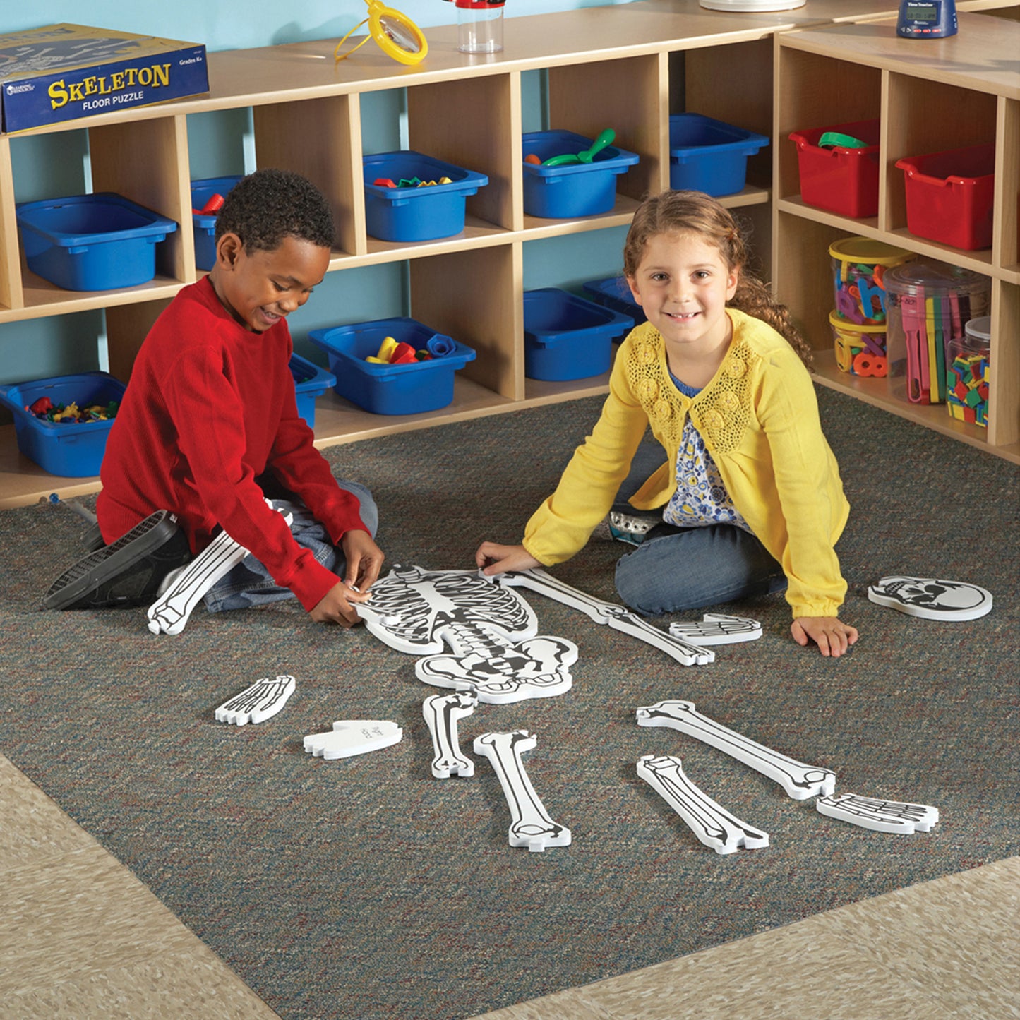 Skeleton Foam Floor Puzzle