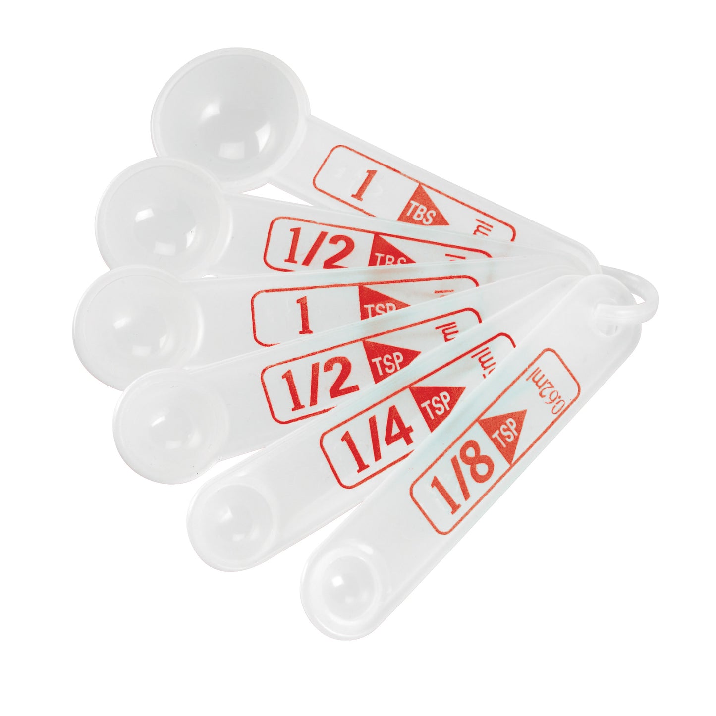 Measuring Spoons, Pack of 6