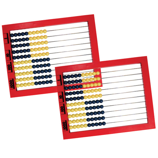 2-Color Desktop Abacus, Set of 2