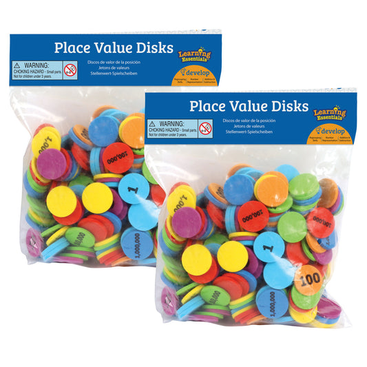 (2 PK) PLACE VALUE DISKS