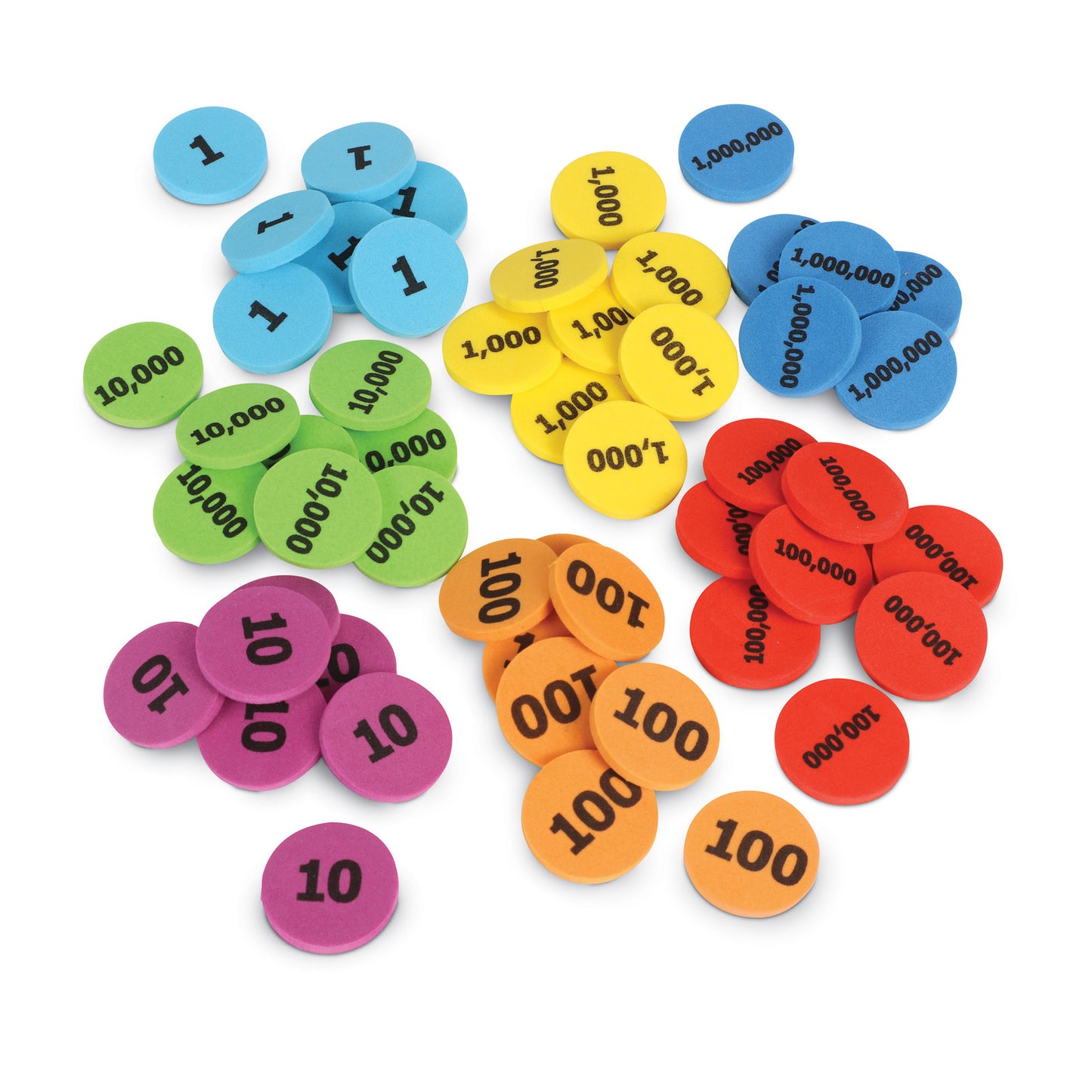 (2 PK) PLACE VALUE DISKS