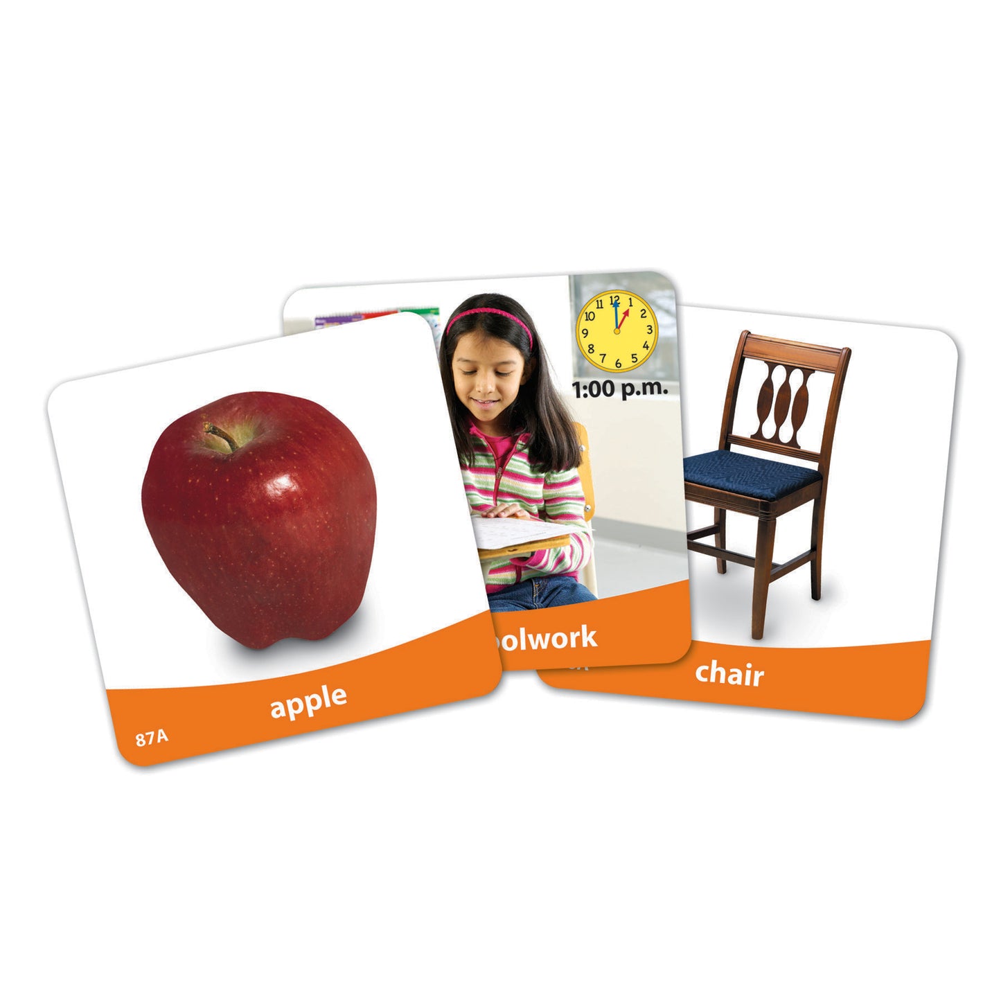 Basic Vocabulary Photo Card Set, Set of 156