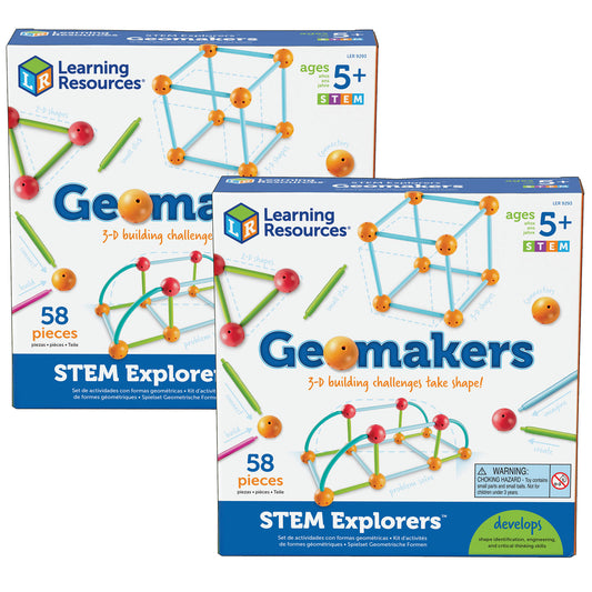 STEM Explorers Geo Makers, 2 Sets