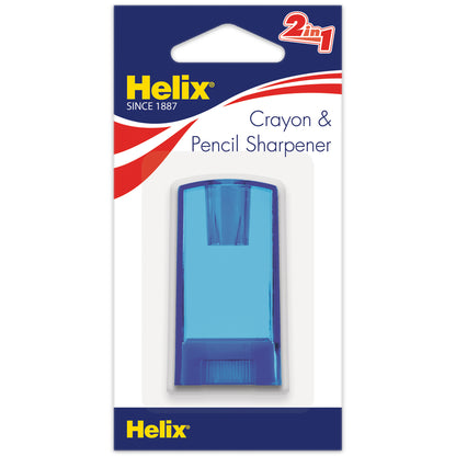 Crayon & Pencil 2-Hole Canister Sharpener, Pack of 10