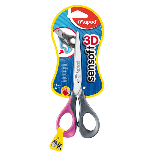 (12 EA) 6.5IN SENSOFT SCISSORS LEFT HANDED