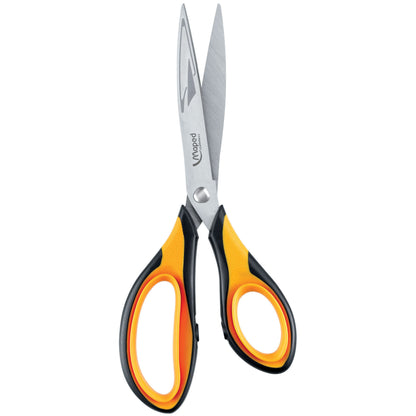 8" Ultimate Scissors With Double Soft Rings, Pack of 3