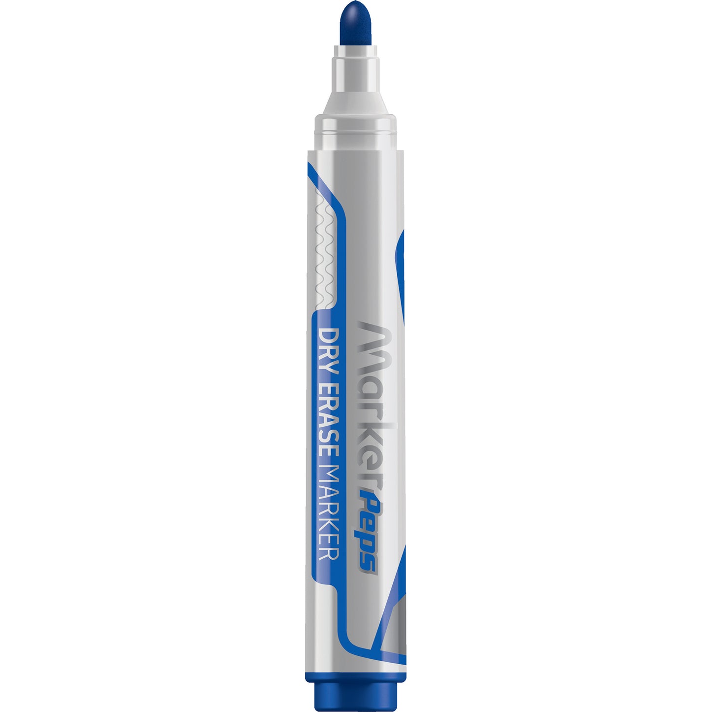 Marker'Peps Dry Erase Jumbo Marker, Bullet Tip, 4 Per Pack, 6 Packs