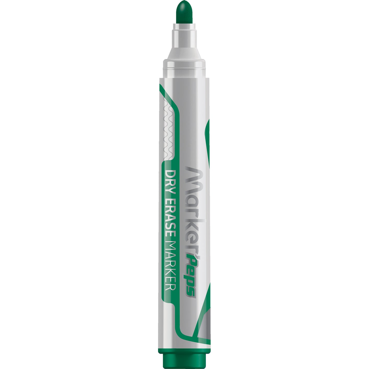 Marker'Peps Dry Erase Jumbo Marker, Bullet Tip, 4 Per Pack, 6 Packs