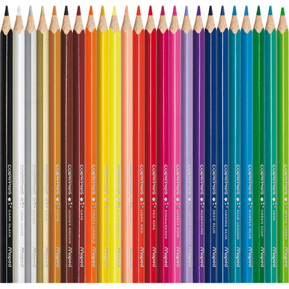 Color'Peps Triangular Colored Pencils, Pack of 24