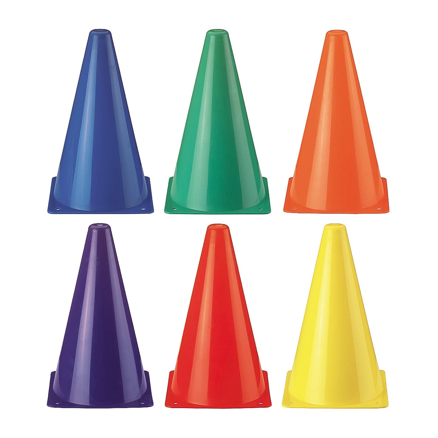 Rainbow Cones, Set of 6