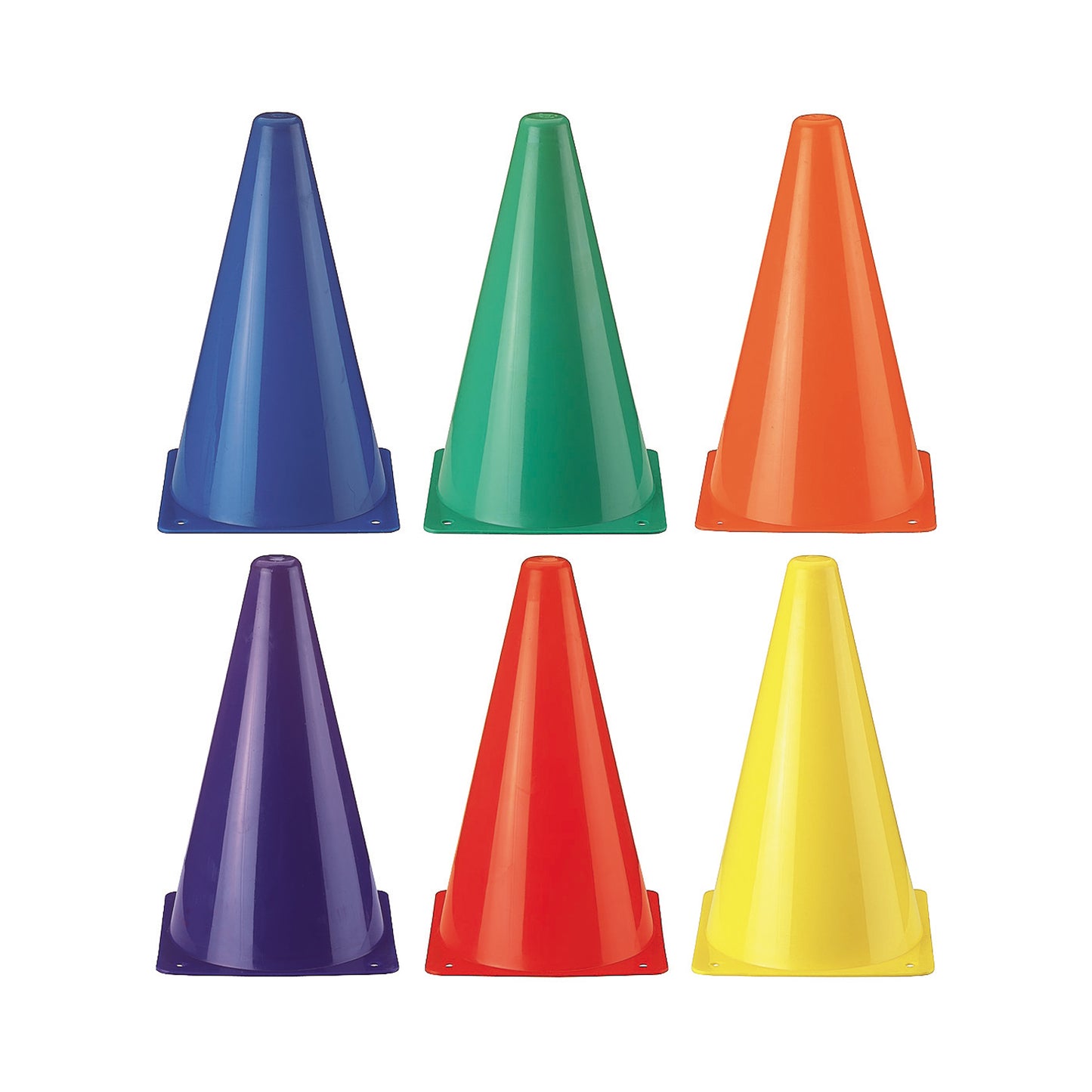 Rainbow Cones, 6 Per Set, 2 Sets