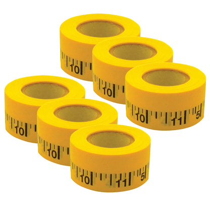 (6 Rl) Mavalus Measuring Tape Ylw 1x9yd